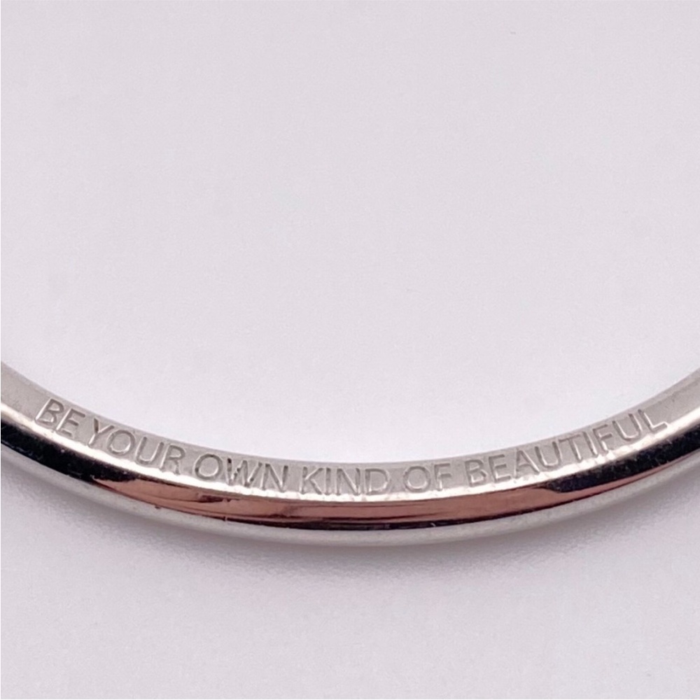 5/$20 Stella Valle Be Your Own Kind of Beautiful Silver Tone Bracelet - Picture 2 of 16